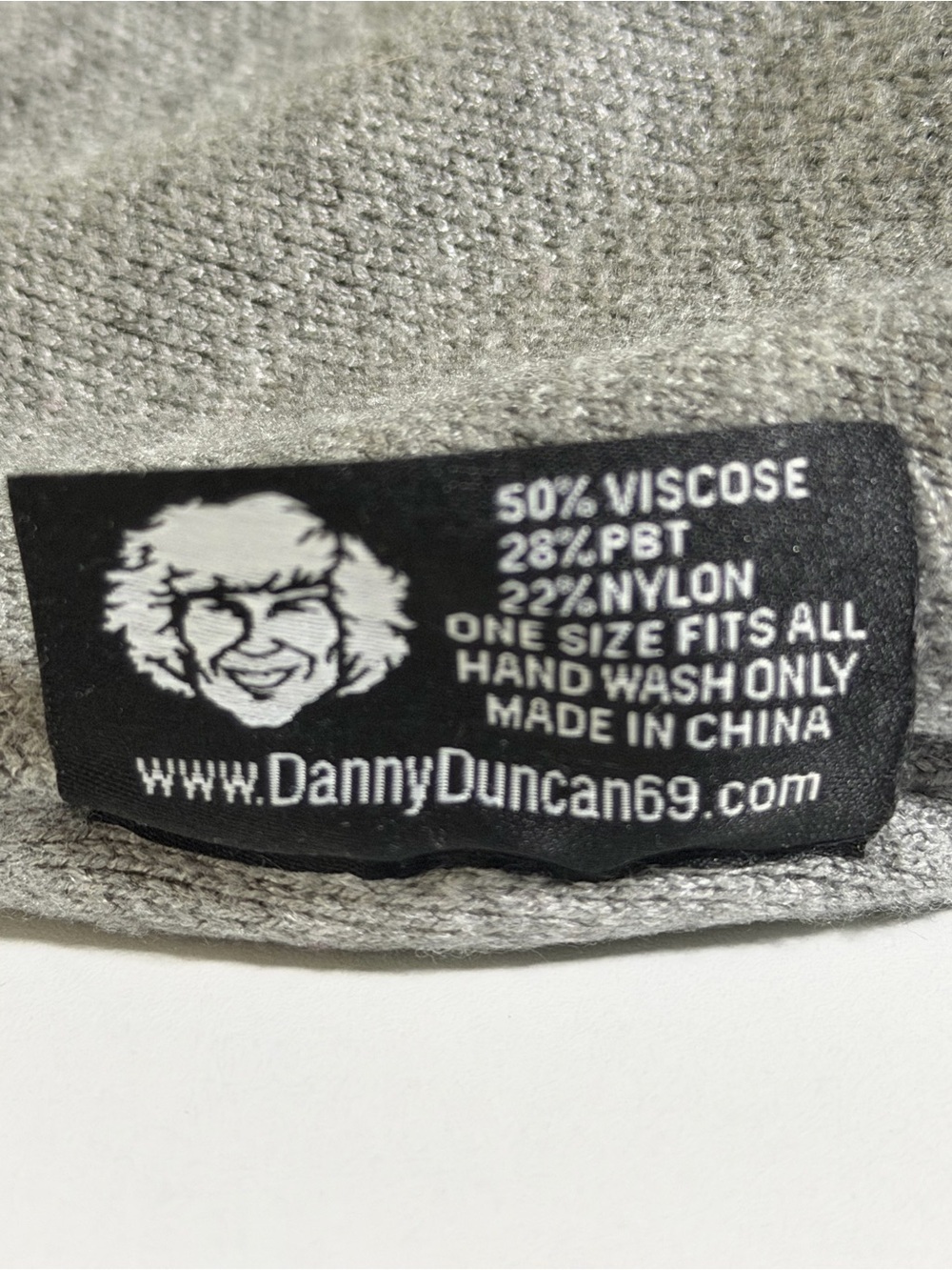 Danny Duncan Gray & Teal Pom Beanie Hat - Picture 4 of 4